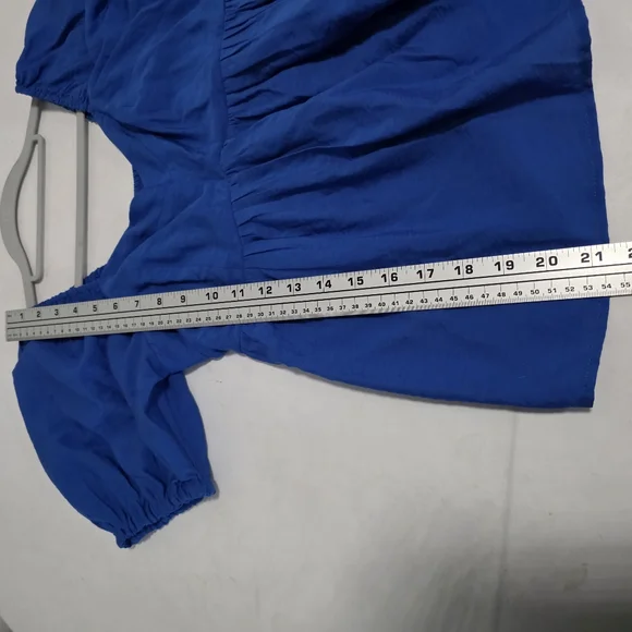 Nine West Blue Babydoll Top - Picture 9 of 9